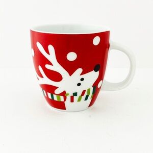Crate & Barrel Reindeer Mini Mug